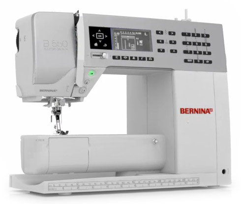Bernina 550QE 5 Series includes BSR